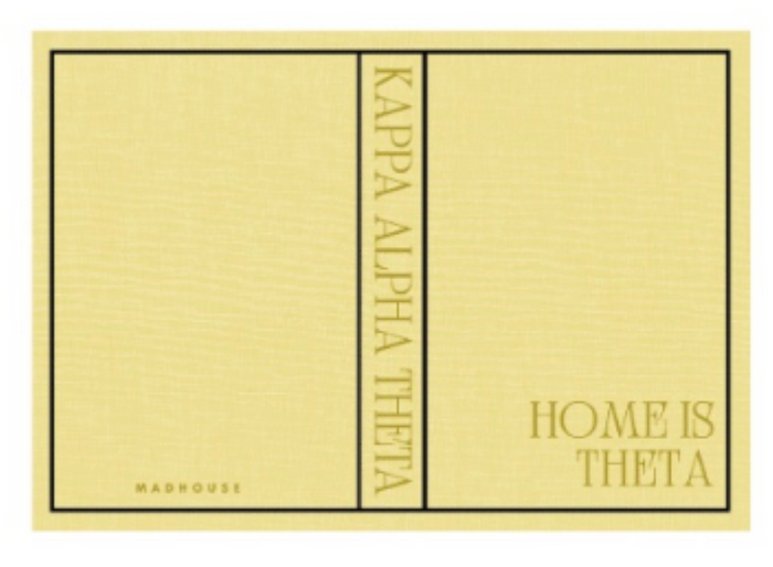 Kappa Alpha Theta Keepsake Book Box
