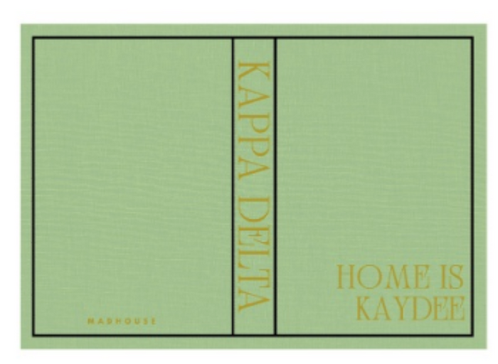 Kappa Delta Keepsake Book Box