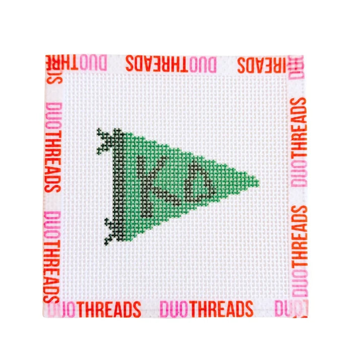 Kappa Delta Pennant Needlepoint Kit