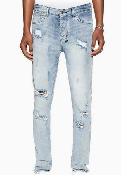 Ksubi - chitch punk blue Trashed Jeans - Clique Apparel