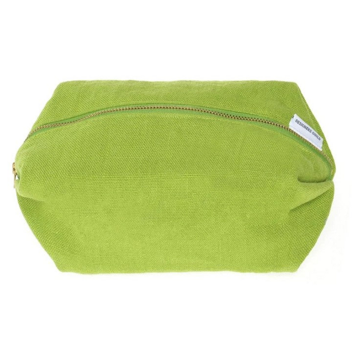 Large Brera Lino Leaf Washbag