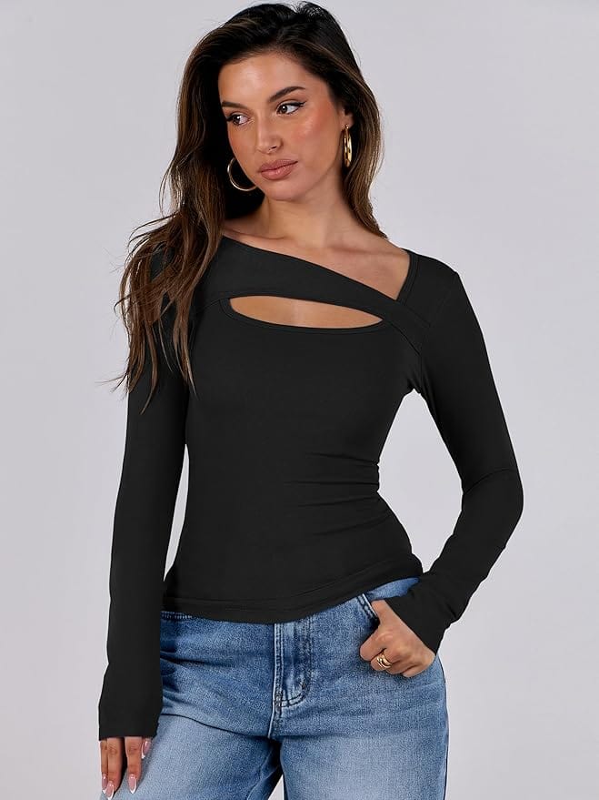 Lezat Women's Paige Cutout Top