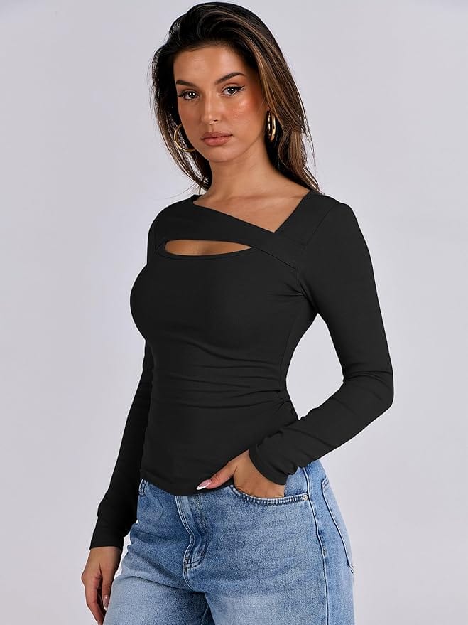 Lezat Women's Paige Cutout Top