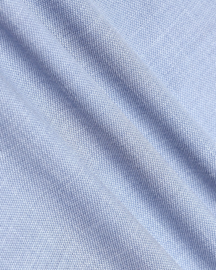 Light Blue Textured Trouser - Marta