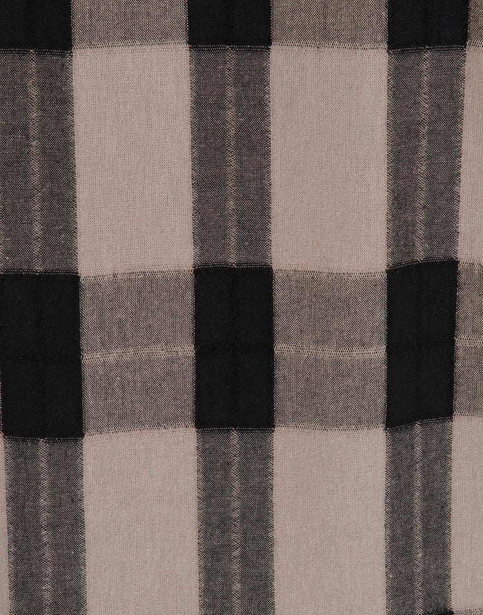 Light Brown Check Full Sleeves Shirt