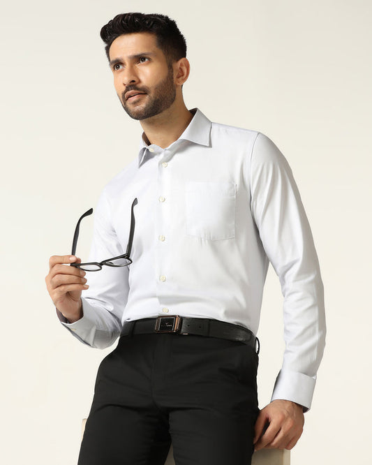 Light Grey Solid Shirt - Rally