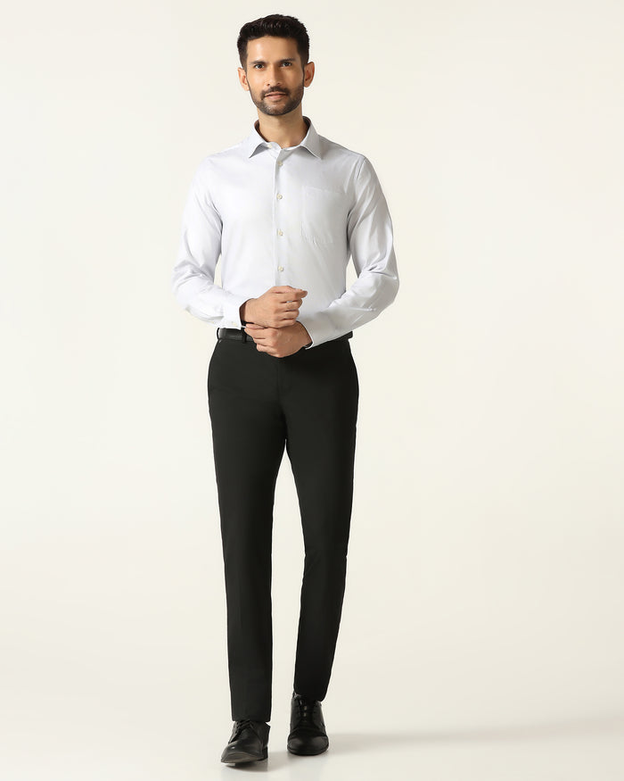 Light Grey Solid Shirt - Rally