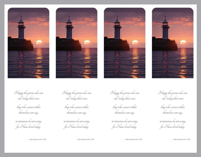 Lighthouse Bookmark - ST8606-BM