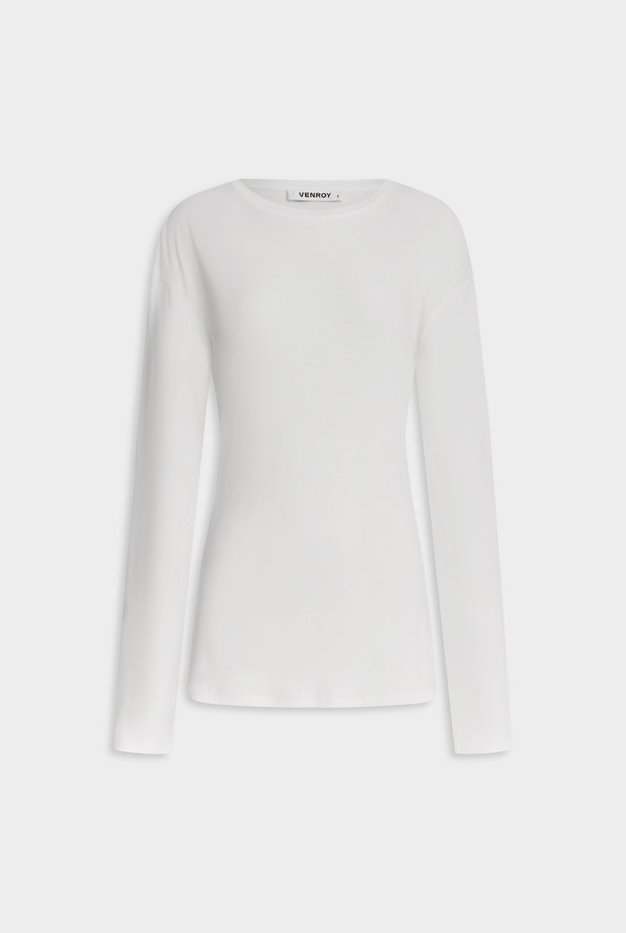 Lightweight Cotton Mini Dress - White