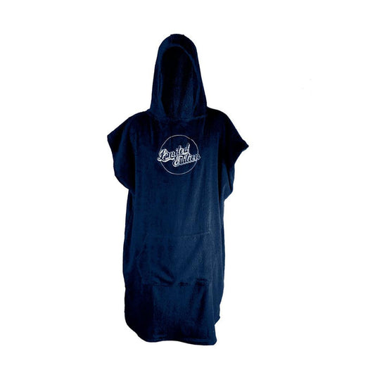 Limited Edition Poncho Towel - Midnight Blue and White - Nomad Bodyboards