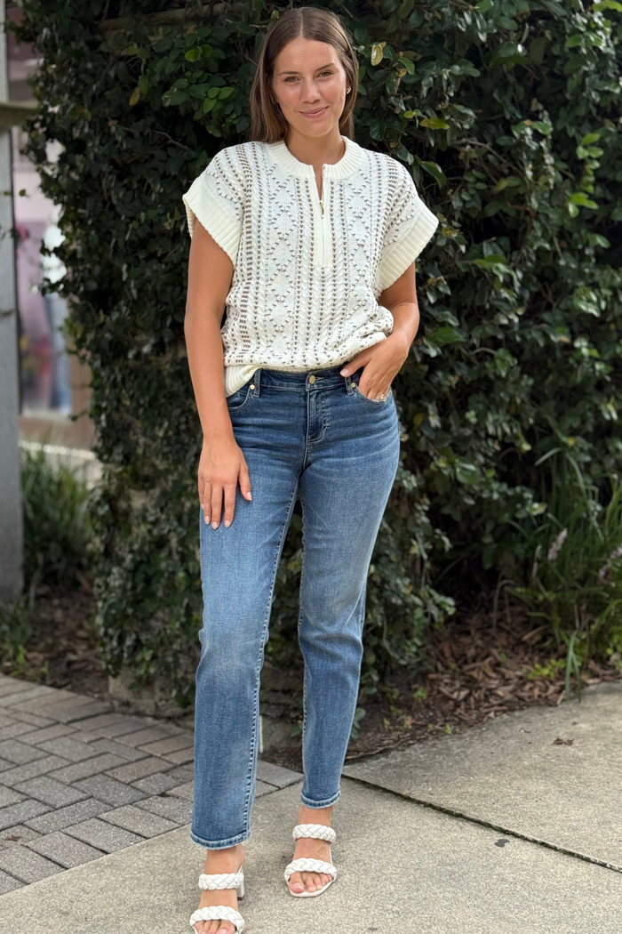 Liverpool Kennedy Straight Jeans – Vintage Wash