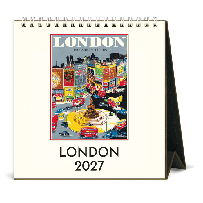 London Desk Calendar 2027