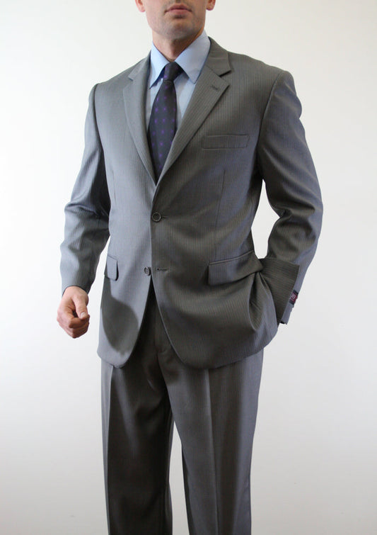 Lt Grey Suit For Men Formal Suits For All Ocassions M102-05 - Giorgio's Menswear