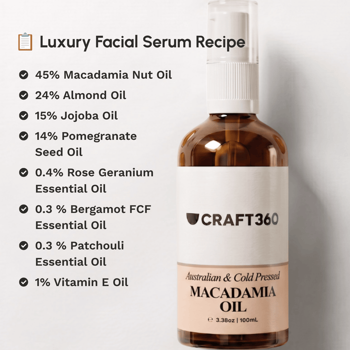 Macadamia Oil - Australian - Cold Pressed