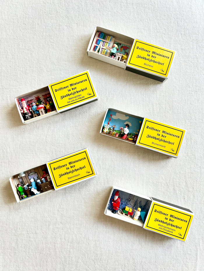 Matchbox Scene - Flower Market