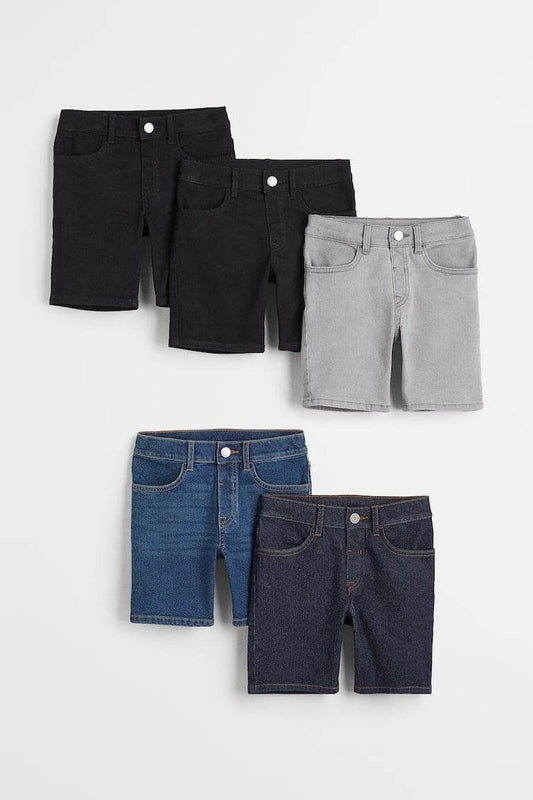 Men's Denim Shorts Pack of 5 - Dubai Offers Today