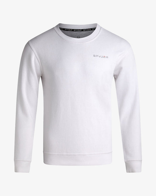 Men's Fleece Crew - White
