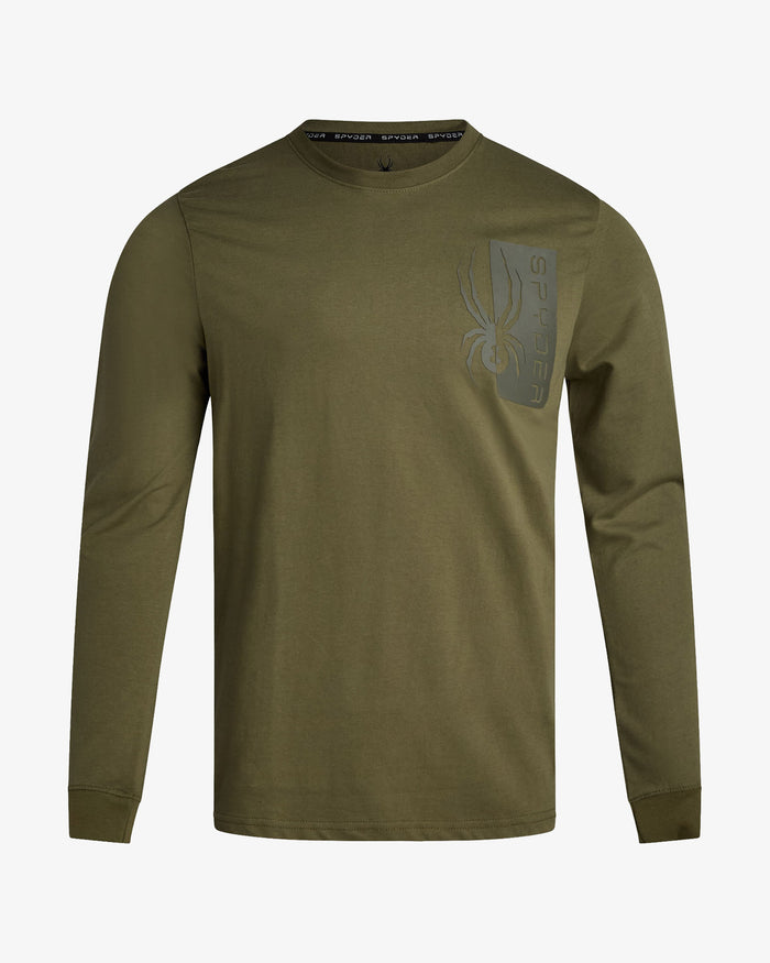 Men's Split Logo Long Sleeve - Sage