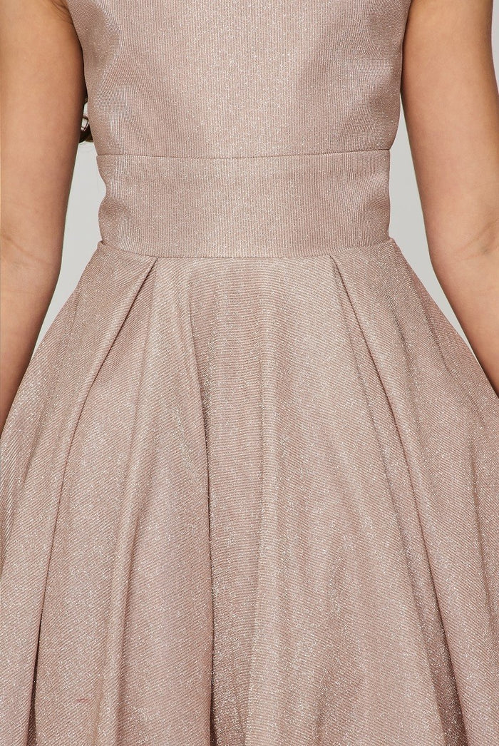 Metallic Girl Party Dress by Cinderella Couture USA 8011