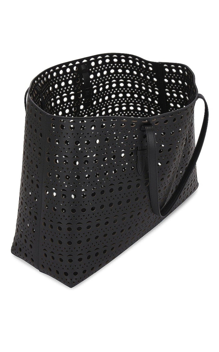 Alaïa Mina 44 Large Leather Tote Bag - Runway Catalog