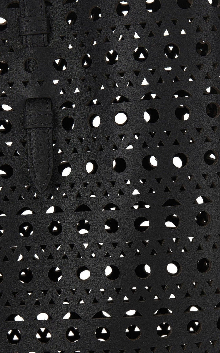 Alaïa Mina 44 Large Leather Tote Bag - Runway Catalog