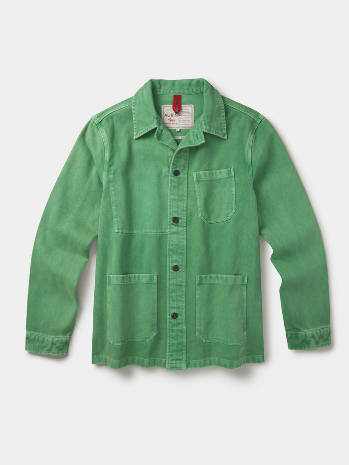 Aubin Green Mortlake Worker Jacket | Jackets