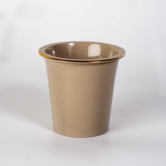 Mountain Range Green Infuser Mug & Lid