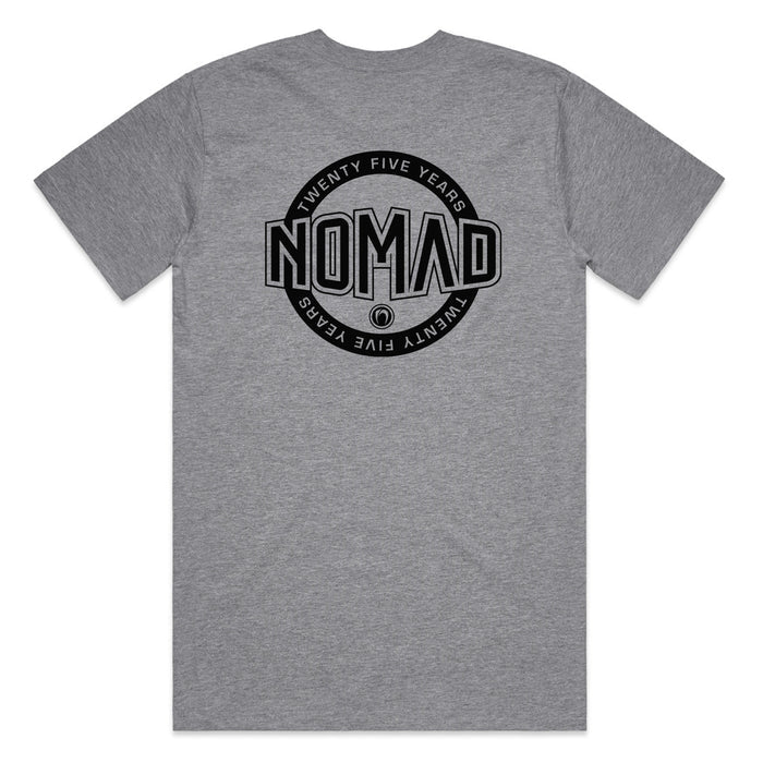 Nomad 25 YEARS T-Shirt - Grey Marle