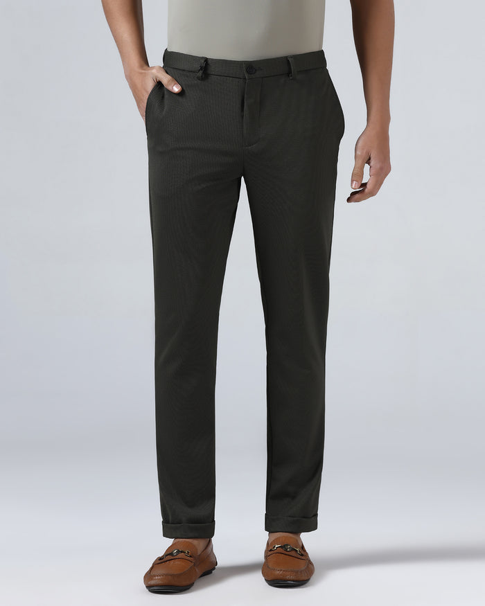 Olive TechPro Textured Trouser - Meteor