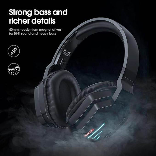 Onikuma B60 Wireless Gaming Headphones with Bth LED Light - Dubai Offers Today