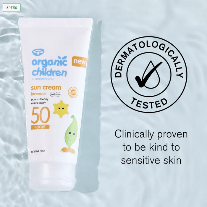 Organic Children Lavender Sun Cream SPF50