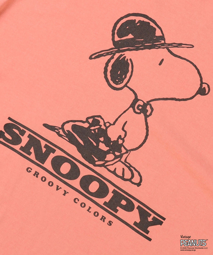 Over-dyed SNOOPY Tee(MENS)