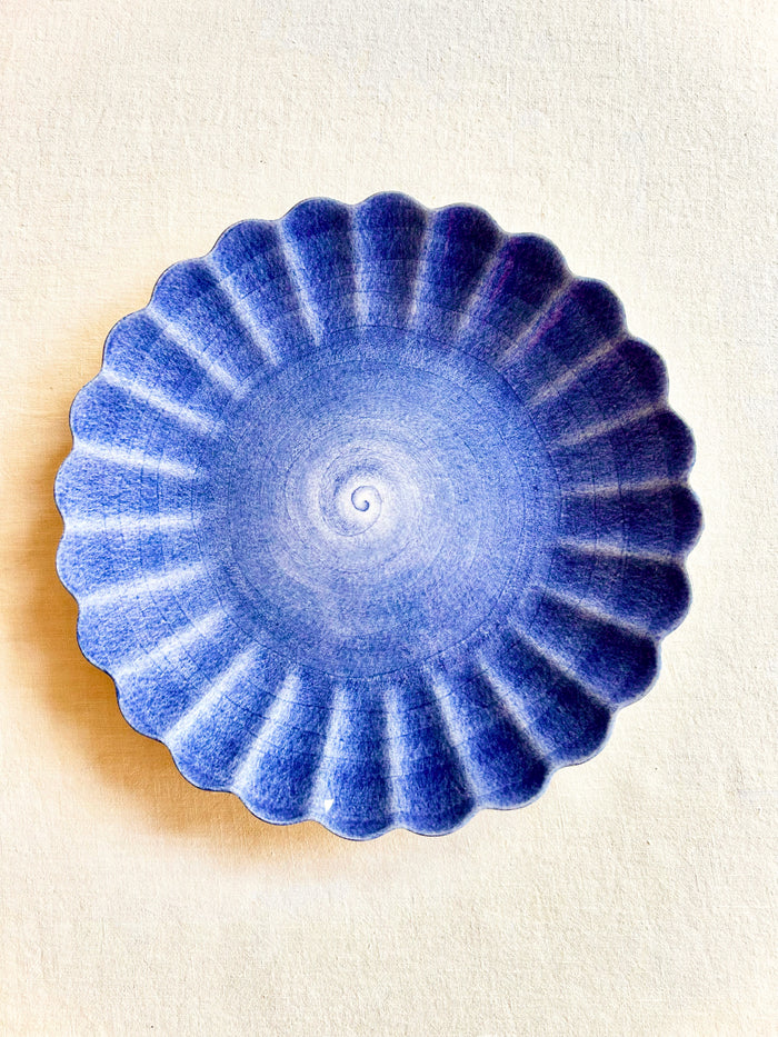 Oyster Dinnerware - Indigo - S/4