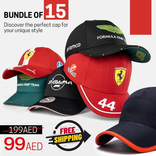 Pack of 15 Men's Caps - Dubai Offers Today