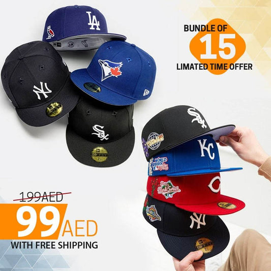 Pack Of 15 New stylish Caps - Dubai Offers Today