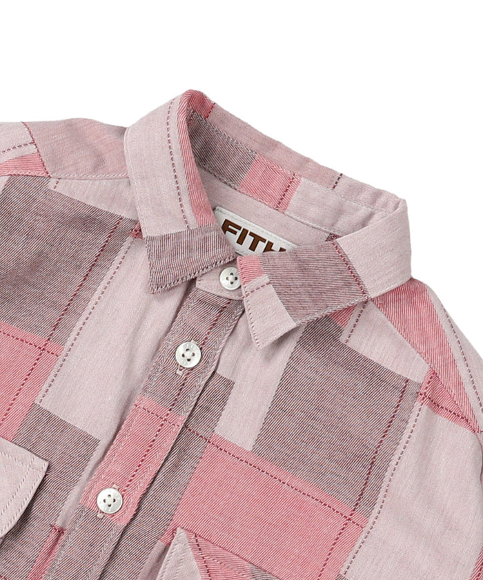Patchwork Jacquard Shirt