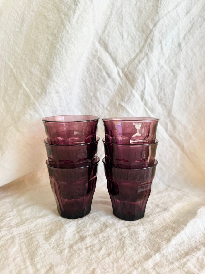 Picardie Tumbler - Plum - S/6