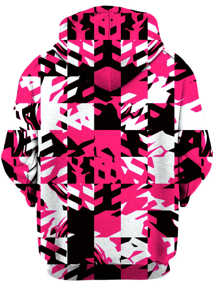 Pink Digital Unisex Zip-Up Hoodie Big Tex Funkadelic Epic Hoodie