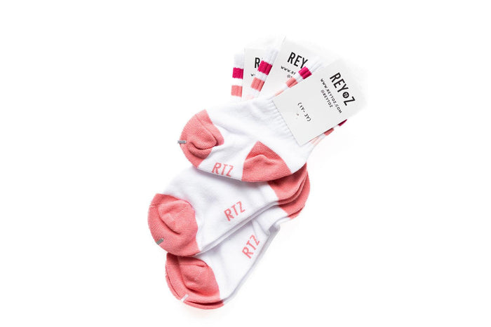 Pink Stripe Socks Rey to Z