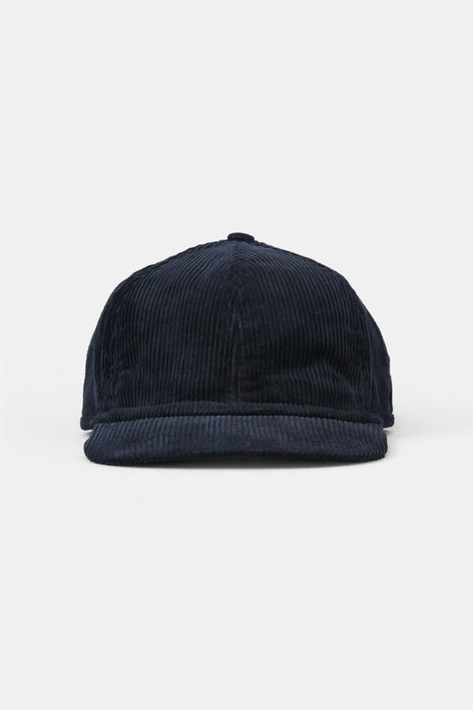 Plain Corduroy Cap - Black