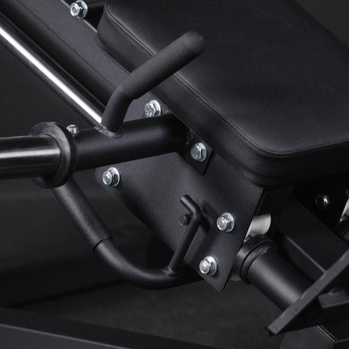 Plate-Loaded Linear Hack Squat Machine