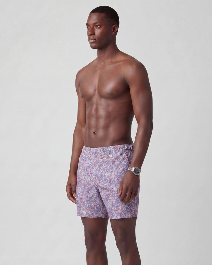 POOL PAISLEY LAYERS SWIM SHORT - NEAPOLITAN
