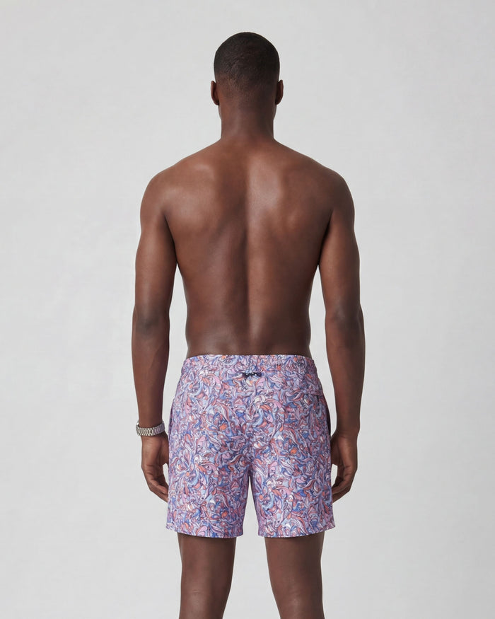 POOL PAISLEY LAYERS SWIM SHORT - NEAPOLITAN