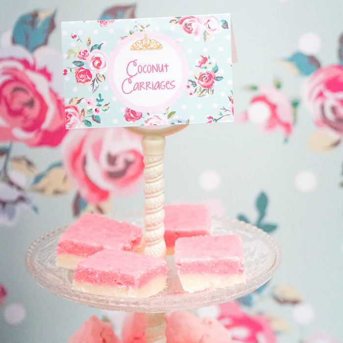 Princess Birthday Party Food Labels