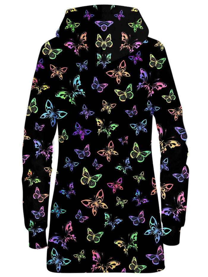 Psychedelic Butterflies Hoodie Dress Sartoris Art Epic Hoodie