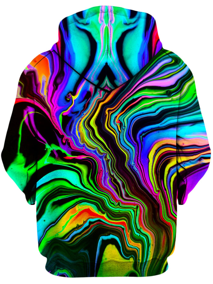Rainbow Rift Unisex Hoodie Psychedelic Pourhouse Epic Hoodie