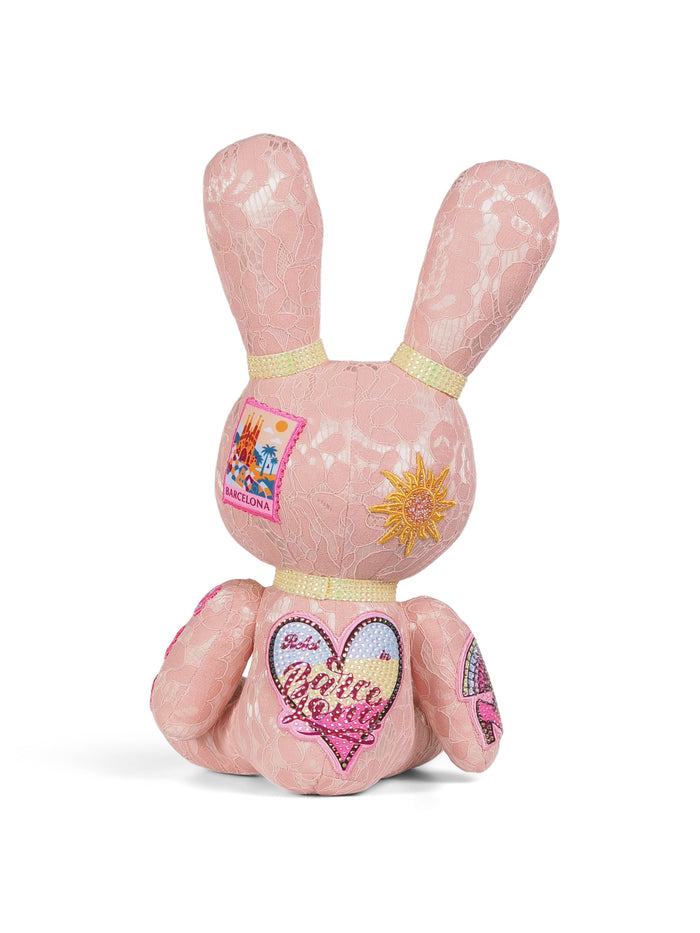 Rebel In Barcelona Crystal Lace Bunny Plush Bunny