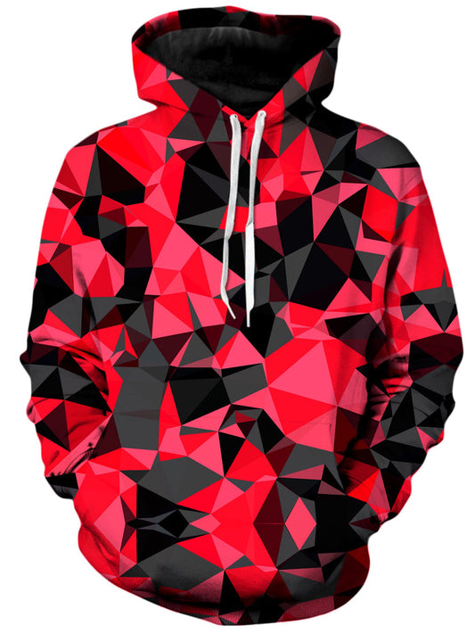 Red and Black Geo Unisex Hoodie Big Tex Funkadelic Epic Hoodie