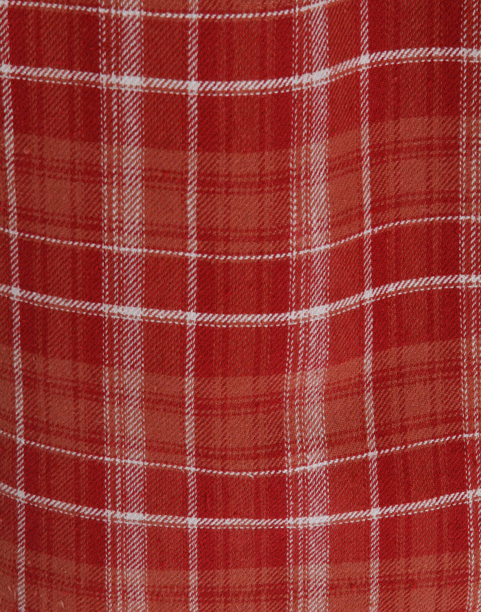 Red Check Full Sleeves Shirt