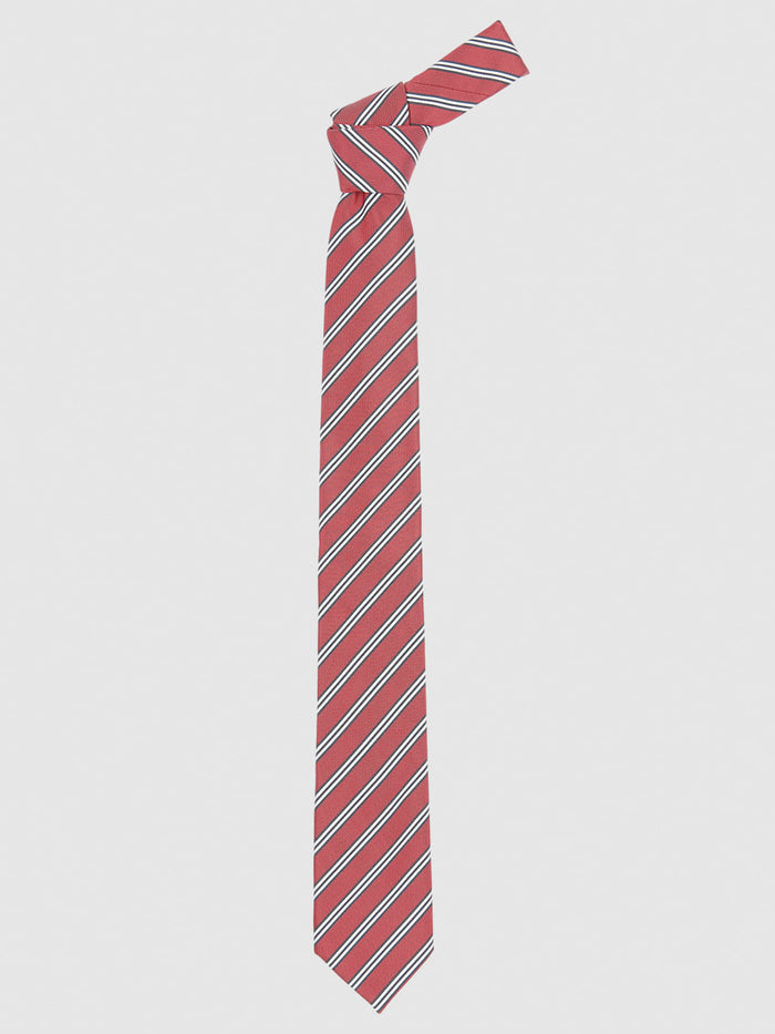 Red Striped Tie